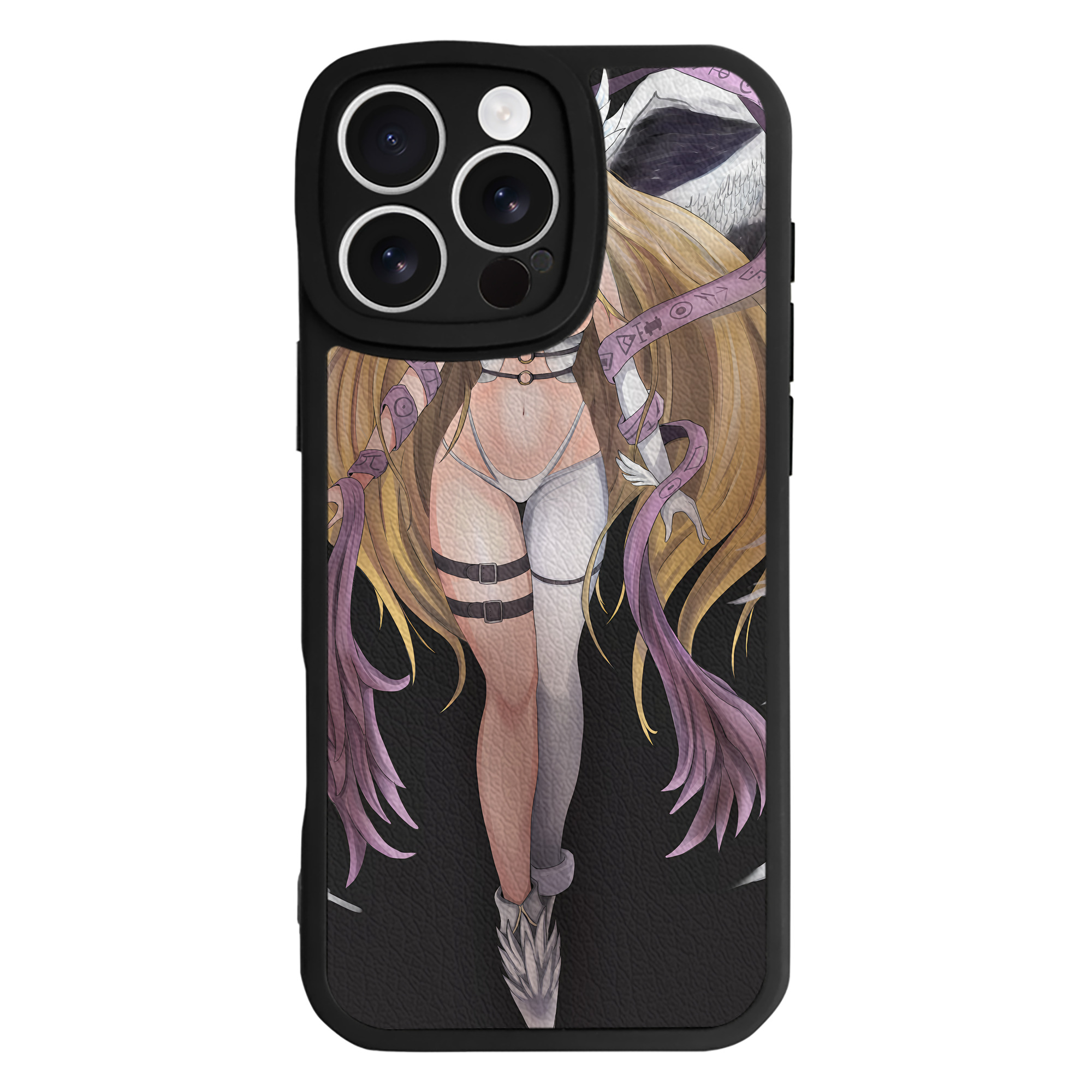 （画像用） Digimon デジタルモンスター/デジモン 【iPhone 16シリーズ対応】シリコンスマホケース（レザー調） 材質：シリコン